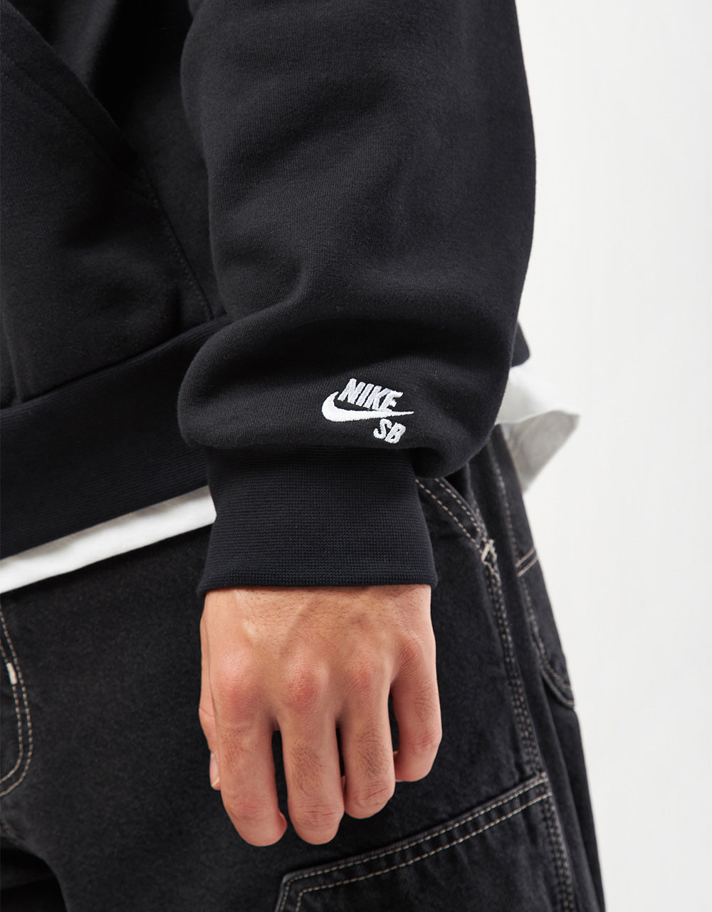 Nike SB Truckin Pullover Hoodie - Black