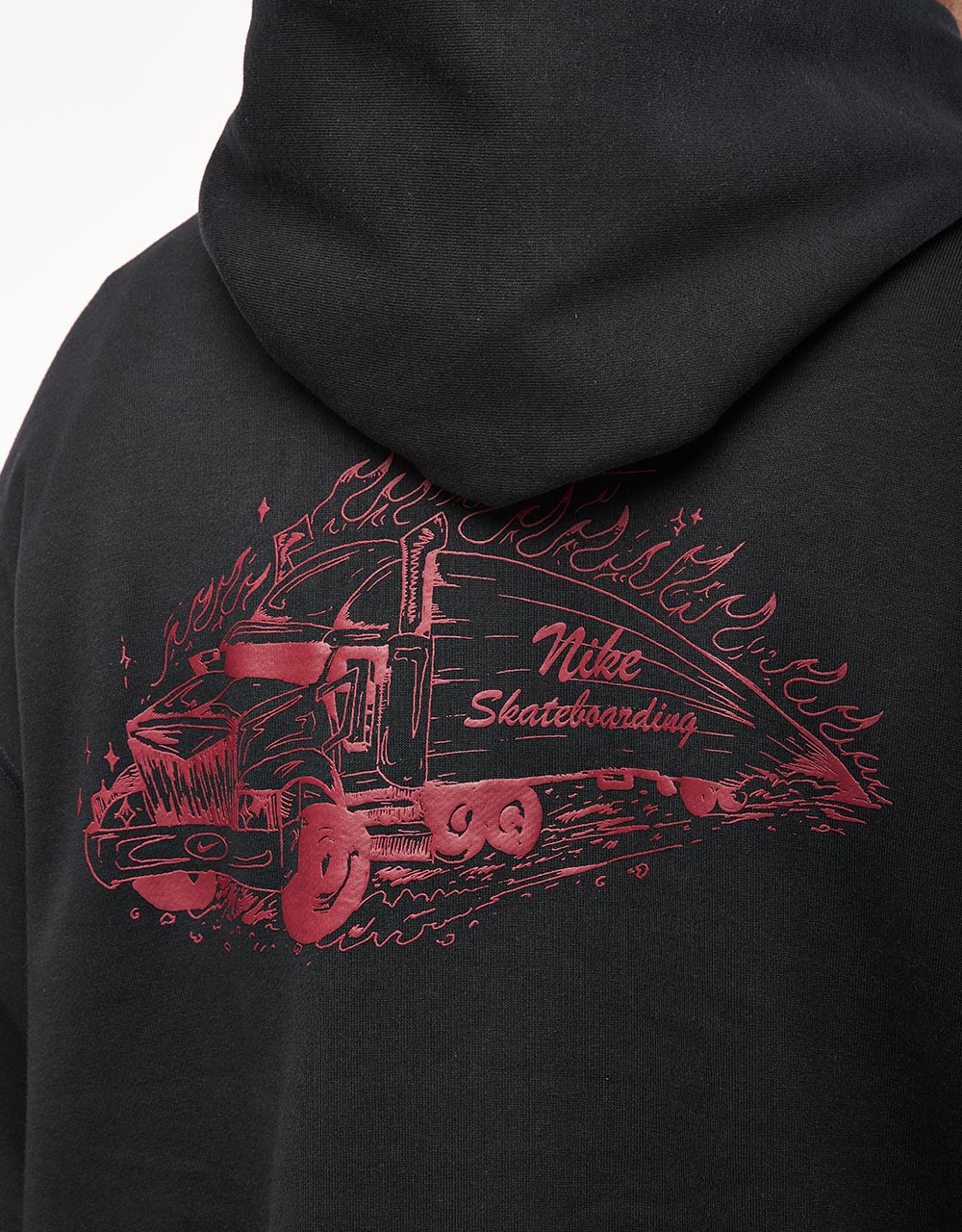 Nike SB Truckin Pullover Hoodie - Black