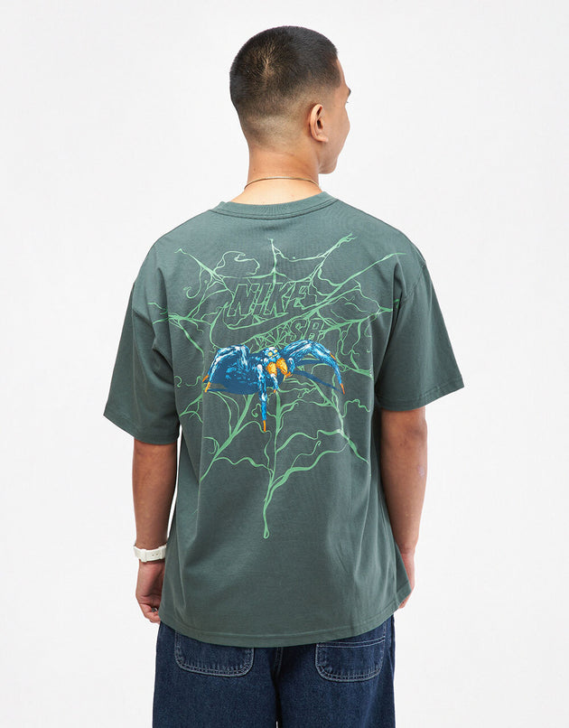 Nike SB Spider T-Shirt - Vintage Green