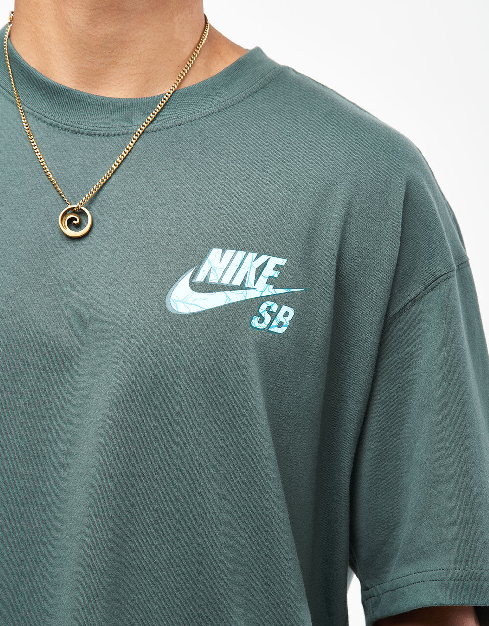 Nike SB Spider T-Shirt - Vintage Green