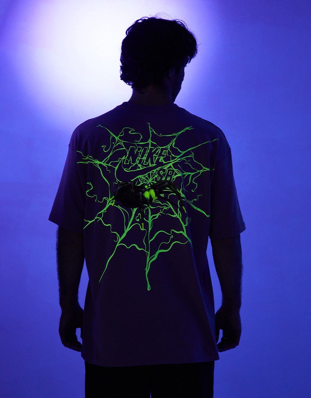 Nike SB Spider T-Shirt - Plum Dust