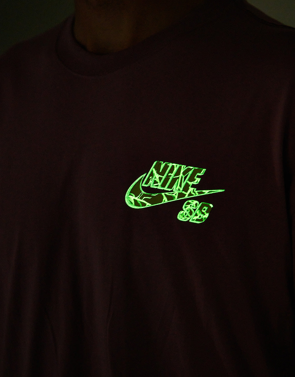 Nike SB Spider T-Shirt - Plum Dust