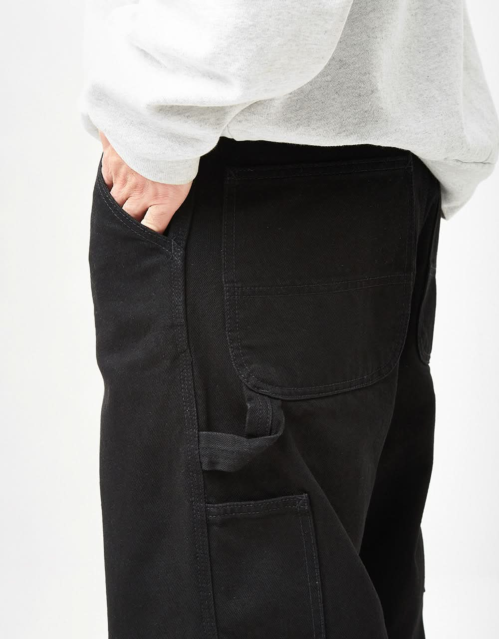 Carhartt WIP Single Knee Pant - Black (Rinsed)