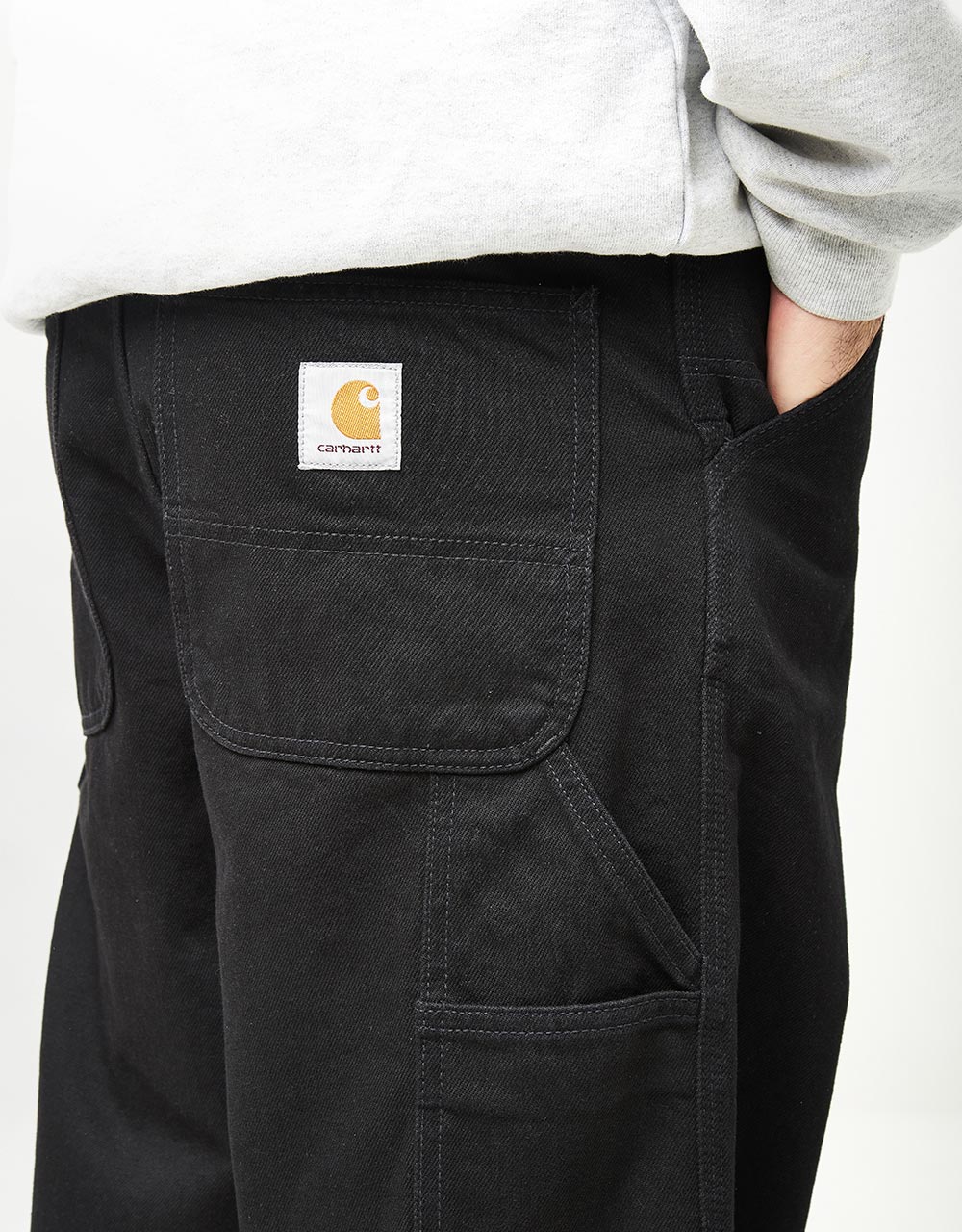 Carhartt WIP Single Knee Pant - Black (Rinsed)