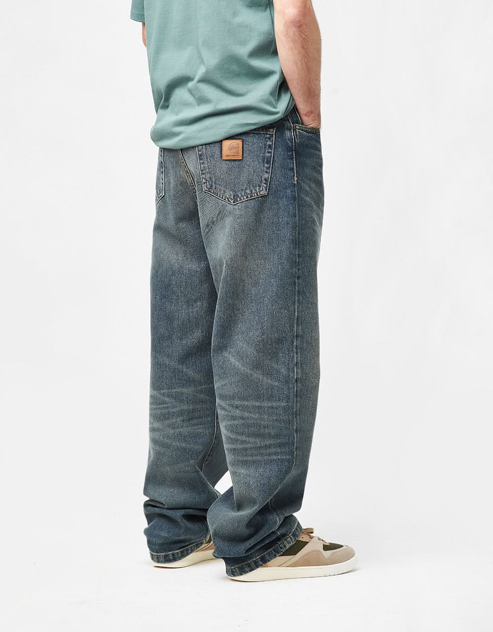 Carhartt WIP Landon Pant - Blue (Worn Used Wash)