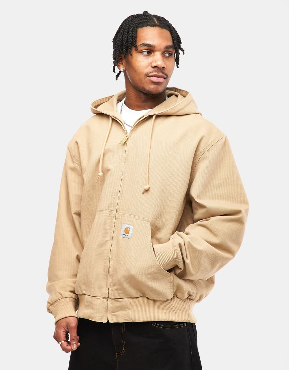 Carhartt WIP OG Active Jacket - Dusty Hamilton Brown (Rinsed)