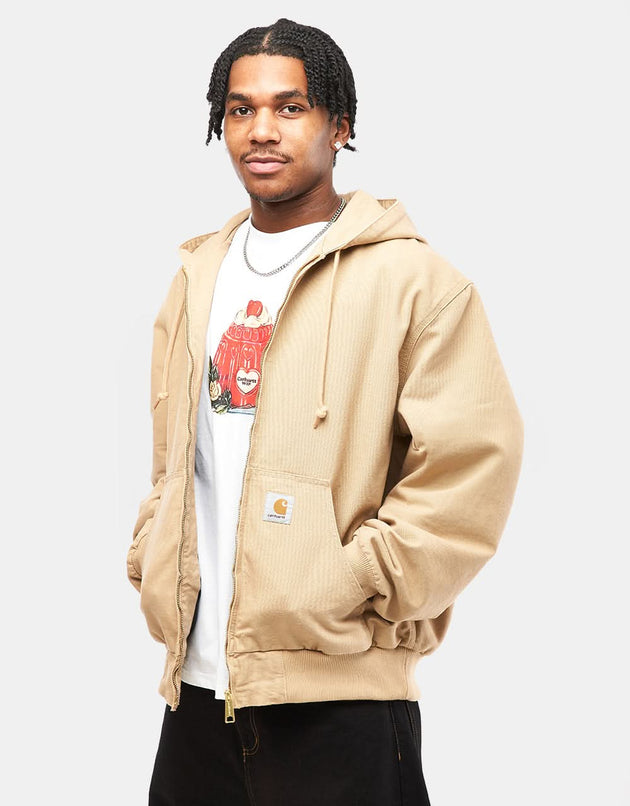 Carhartt WIP OG Active Jacket - Dusty Hamilton Brown 'Rinsed'