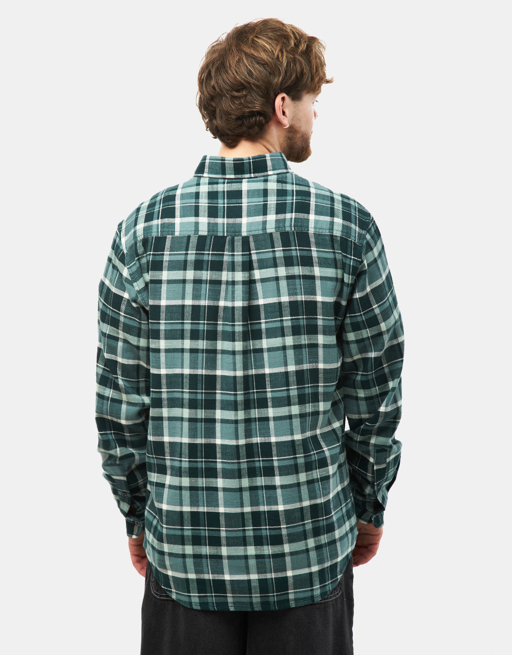 Carhartt WIP Fendrick L/S Shirt - Fendrick Check/Deep Lagoon