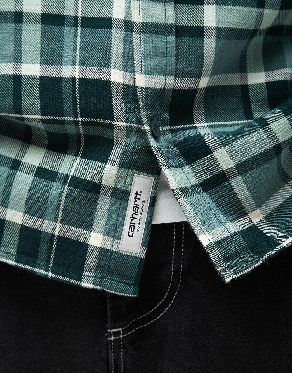 Carhartt WIP Fendrick L/S Shirt - Fendrick Check/Deep Lagoon