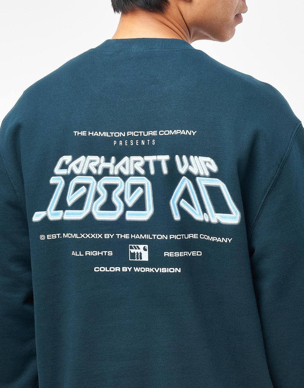 Carhartt WIP Greatest Flicks Sweatshirt - Deep Lagoon