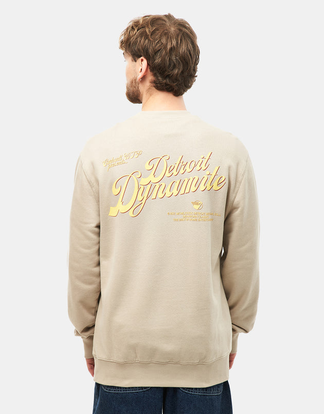 Carhartt WIP Greatest Flicks Sweatshirt - Fleue De Sel