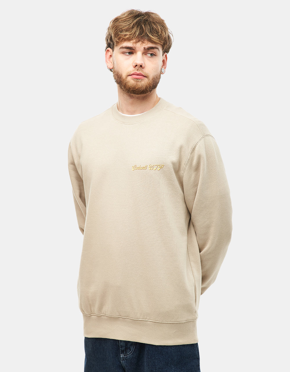 Carhartt WIP Greatest Flicks Sweatshirt - Fleue De Sel