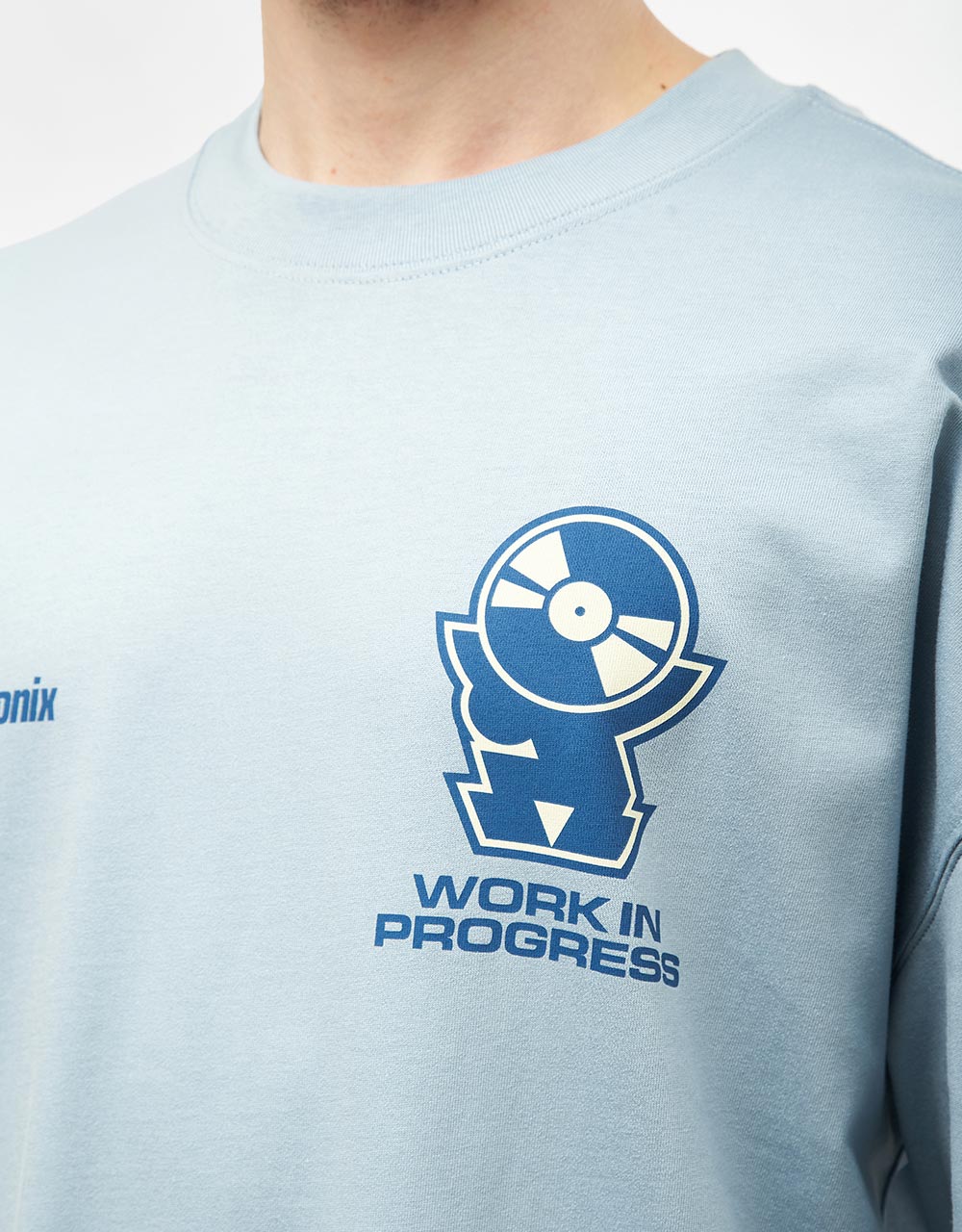 Carhartt WIP Hattronix T-Shirt - Frosted Blue