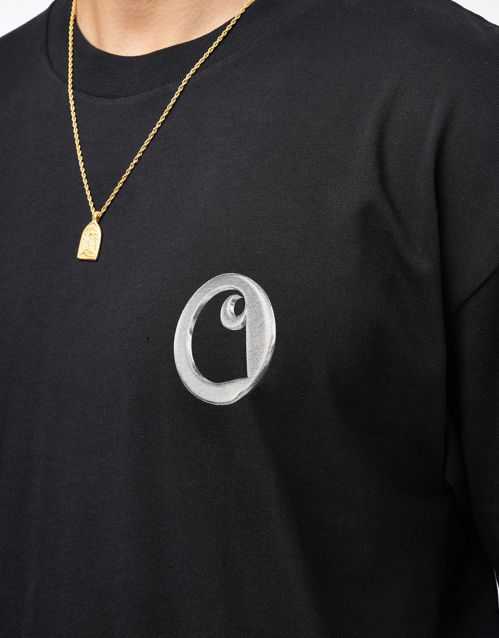 Carhartt WIP Linked Charms T-Shirt - Black/Silver