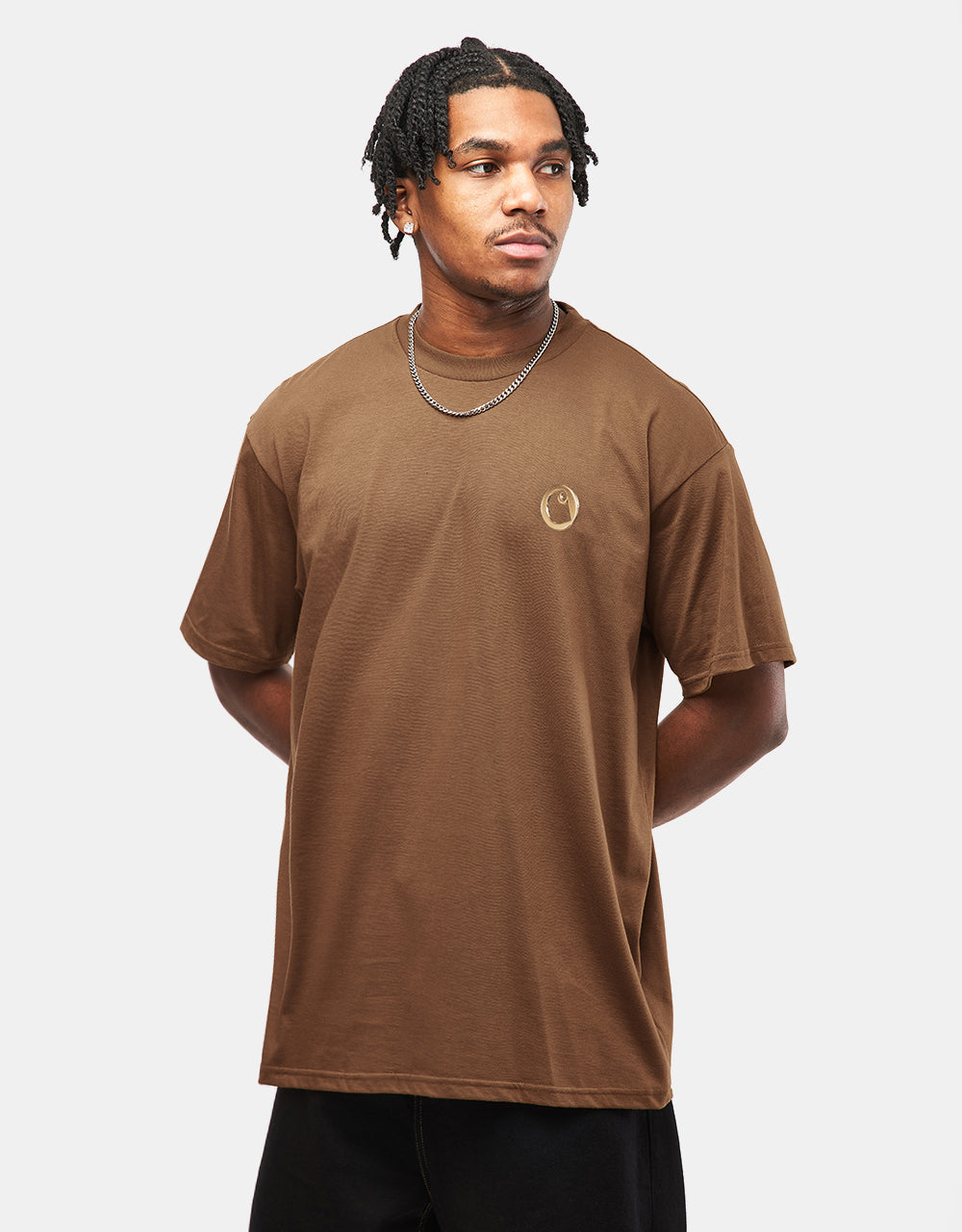 Carhartt WIP Linked Charms T-Shirt - Liberica/Gold