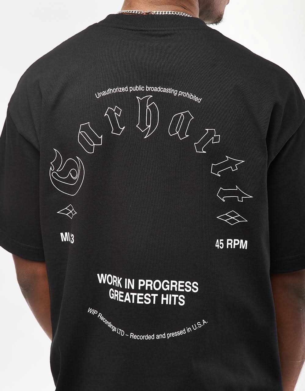 Carhartt WIP Greatest Hits T-Shirt - Black/White