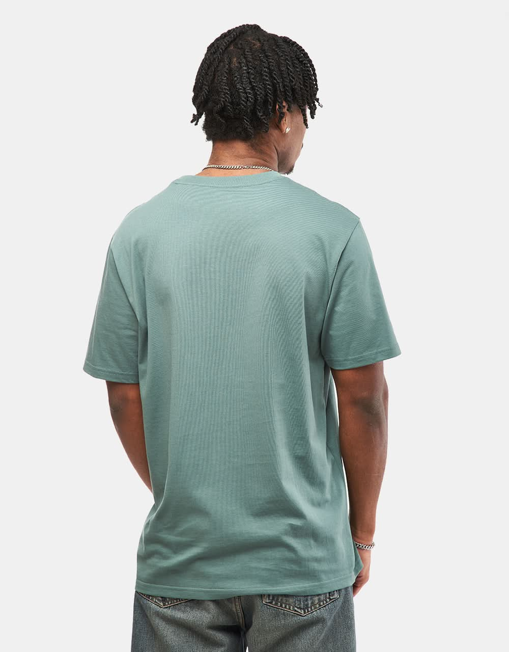 Carhartt WIP SS Pocket T-Shirt - Silver Pine