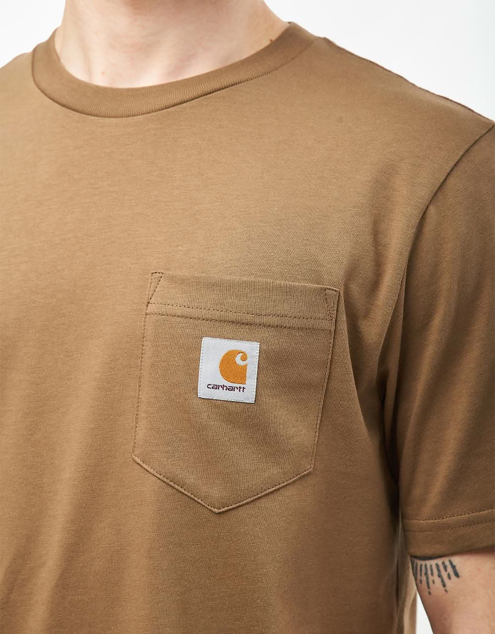 Carhartt WIP Pocket T-Shirt - Coconut