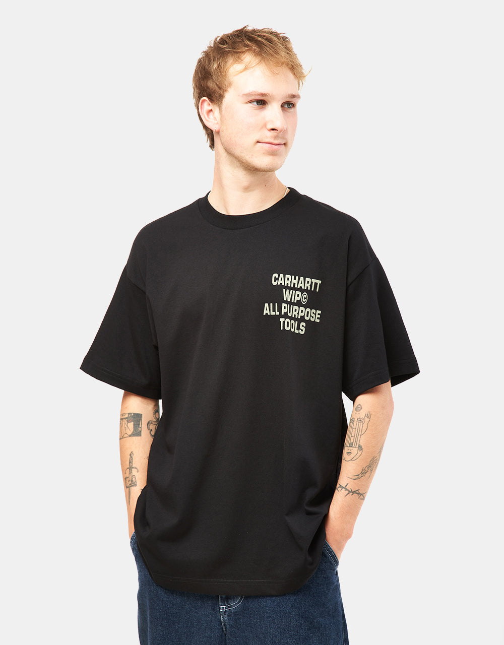 Carhartt WIP Cross Screw T-Shirt - Black