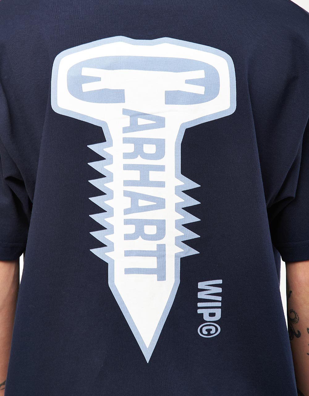 Carhartt WIP Cross Screw T-Shirt - Air Force Blue