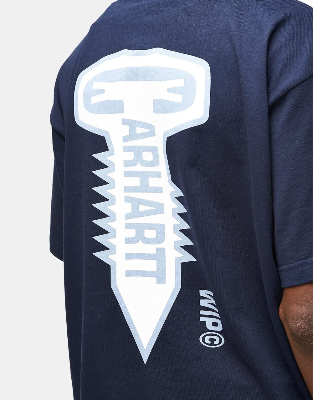 Carhartt WIP Cross Screw T-Shirt - Air Force Blue