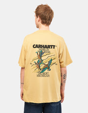 Carhartt WIP S/S Ducks T-Shirt - Bourbon