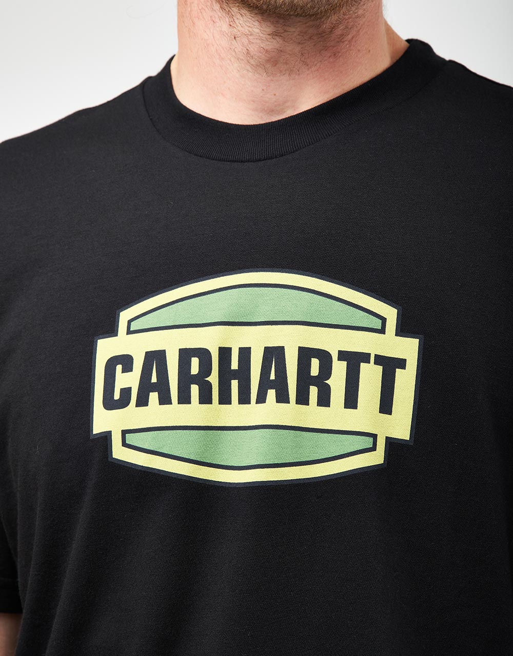 Carhartt WIP S/S Press Script T-Shirt - Black