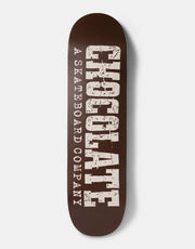 Chocolate Perez Western 'Heritage Logo Collection' G059 Skateboard Deck - 8.4"