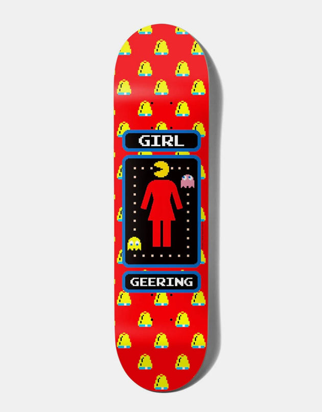 Girl x Pac-Man Geering G045 Skateboard Deck - 8"