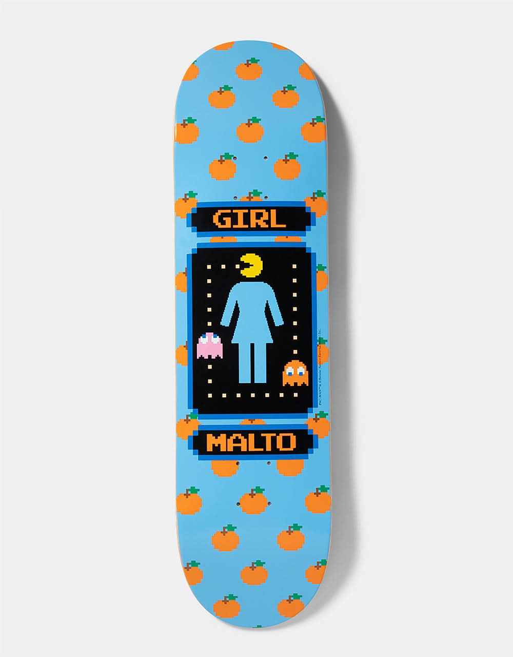 Girl x Pac-Man Malto G096 Skateboard Deck - 8.5"