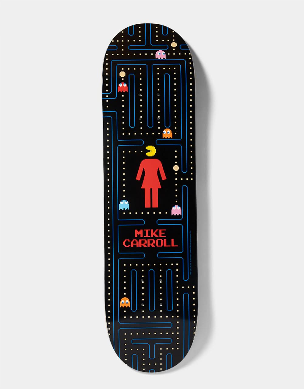 Girl x Pac-Man Carroll G053 Skateboard Deck - 8.5"