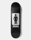 Girl Davis Black White G089 Skateboard Deck - 8.25"