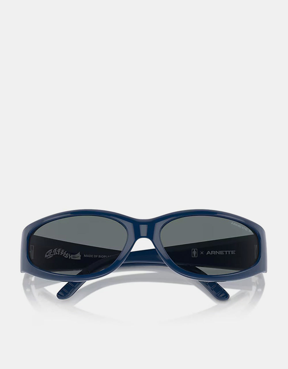 Arnette x Girl Catfish Sunglasses - Dark Blue Polarized