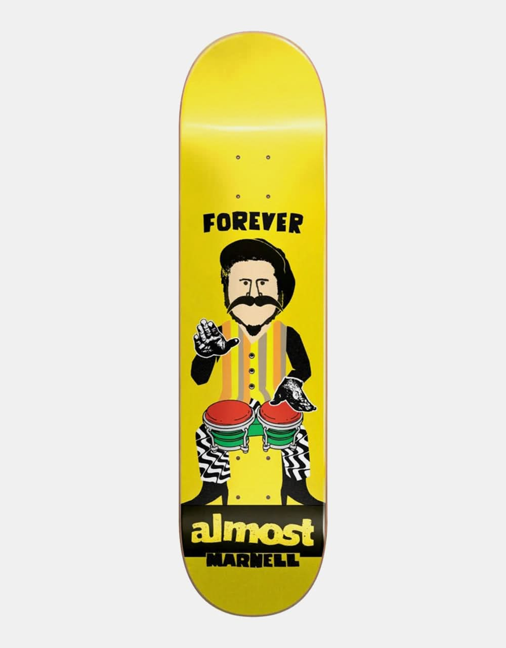 Almost Marnell Forever Dude R7 Skateboard Deck - 8"