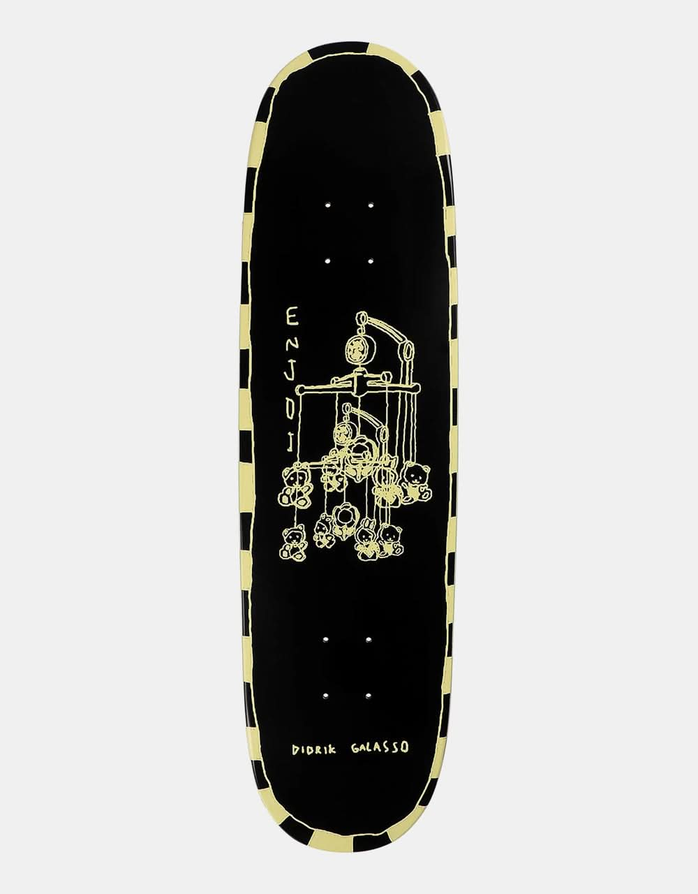 Enjoi Deedz Skart 2 R7 Skateboard Deck - 8.25"