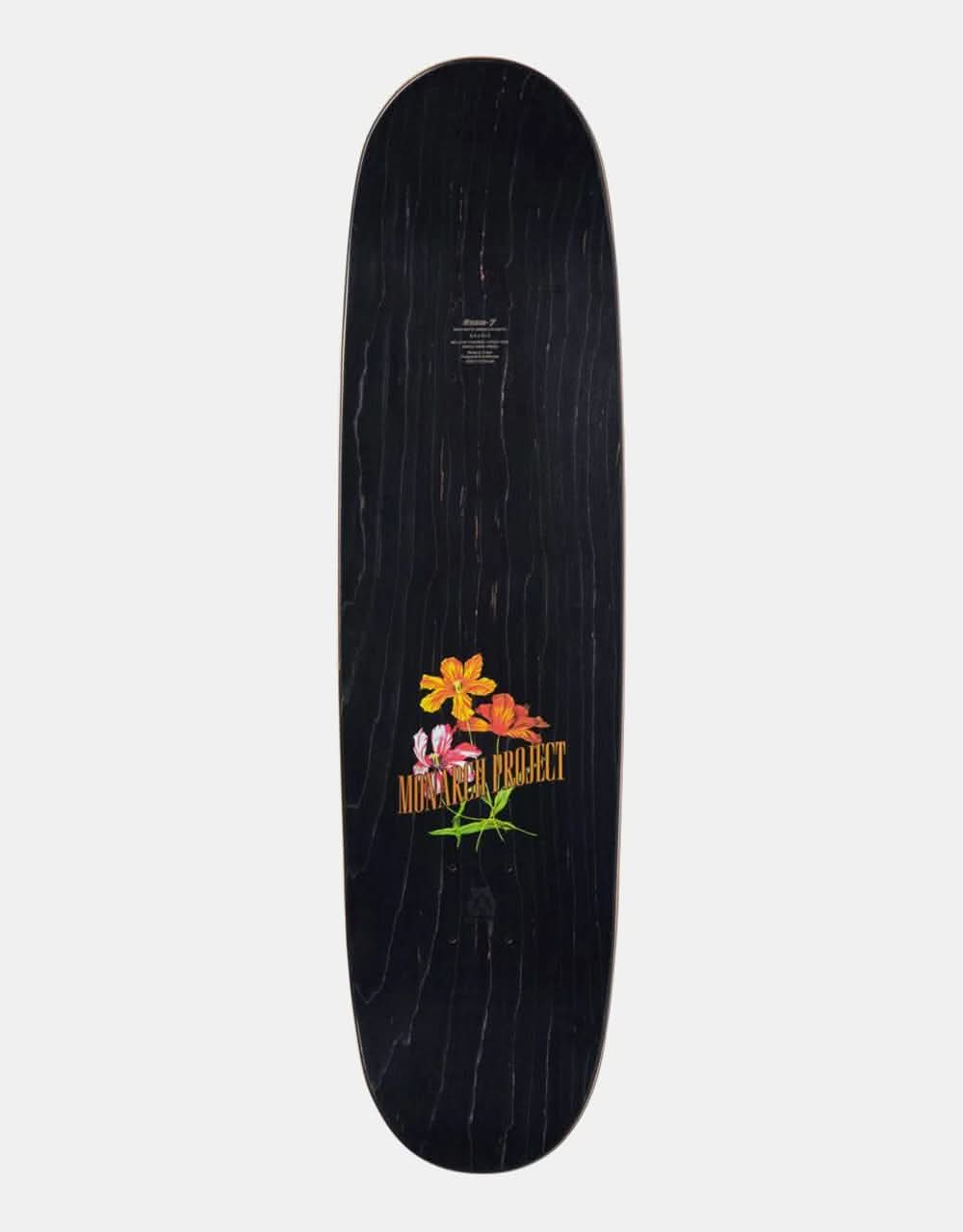 Monarch Diego Botanic 90s Shape R7 Skateboard Deck - 8.375"