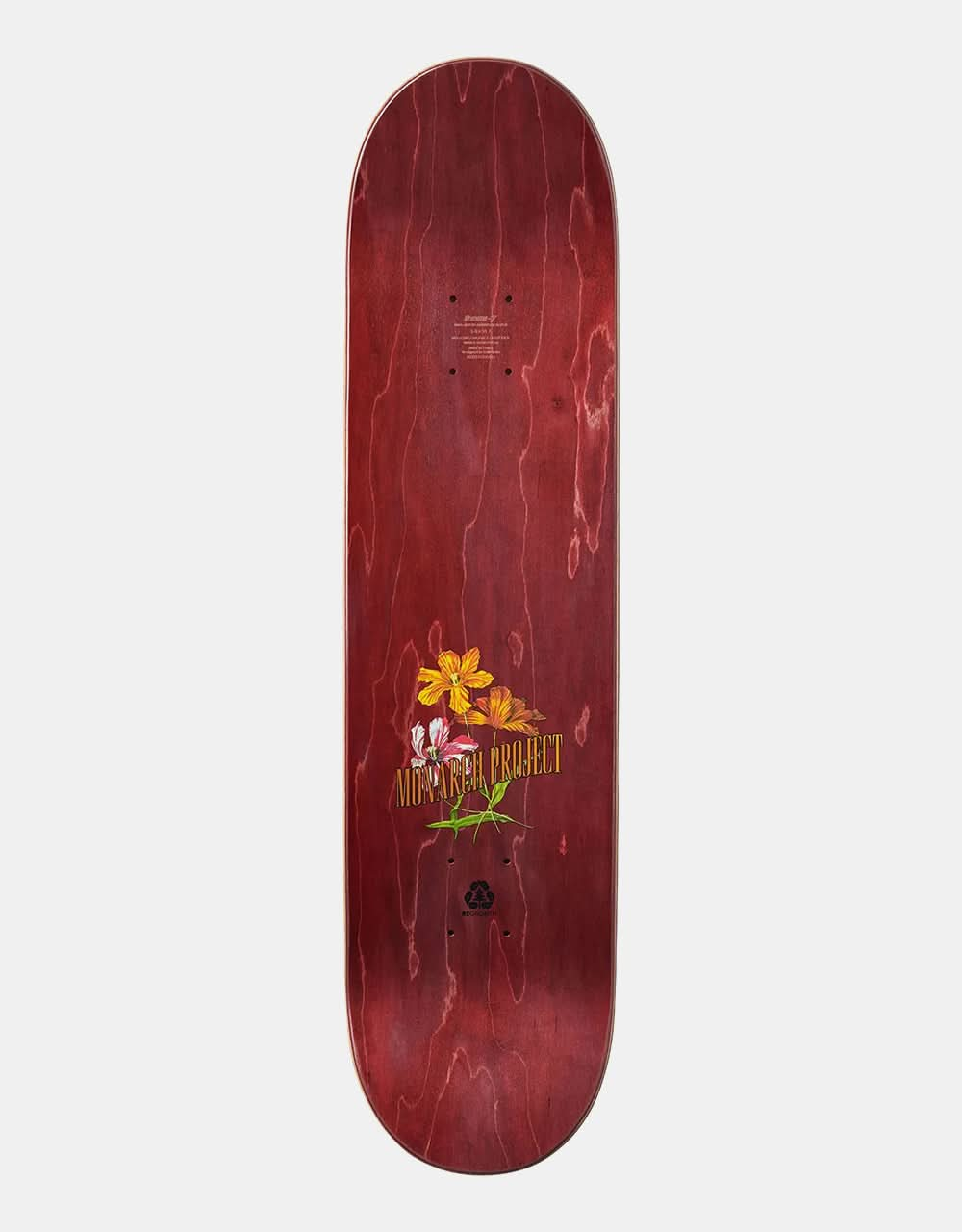 Monarch Leticia Botanic R7 Skateboard Deck - 8"