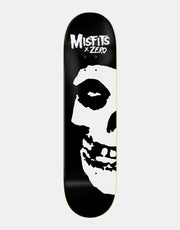 Zero x Misfits Fiend Skull Left Skateboard Deck - 8"