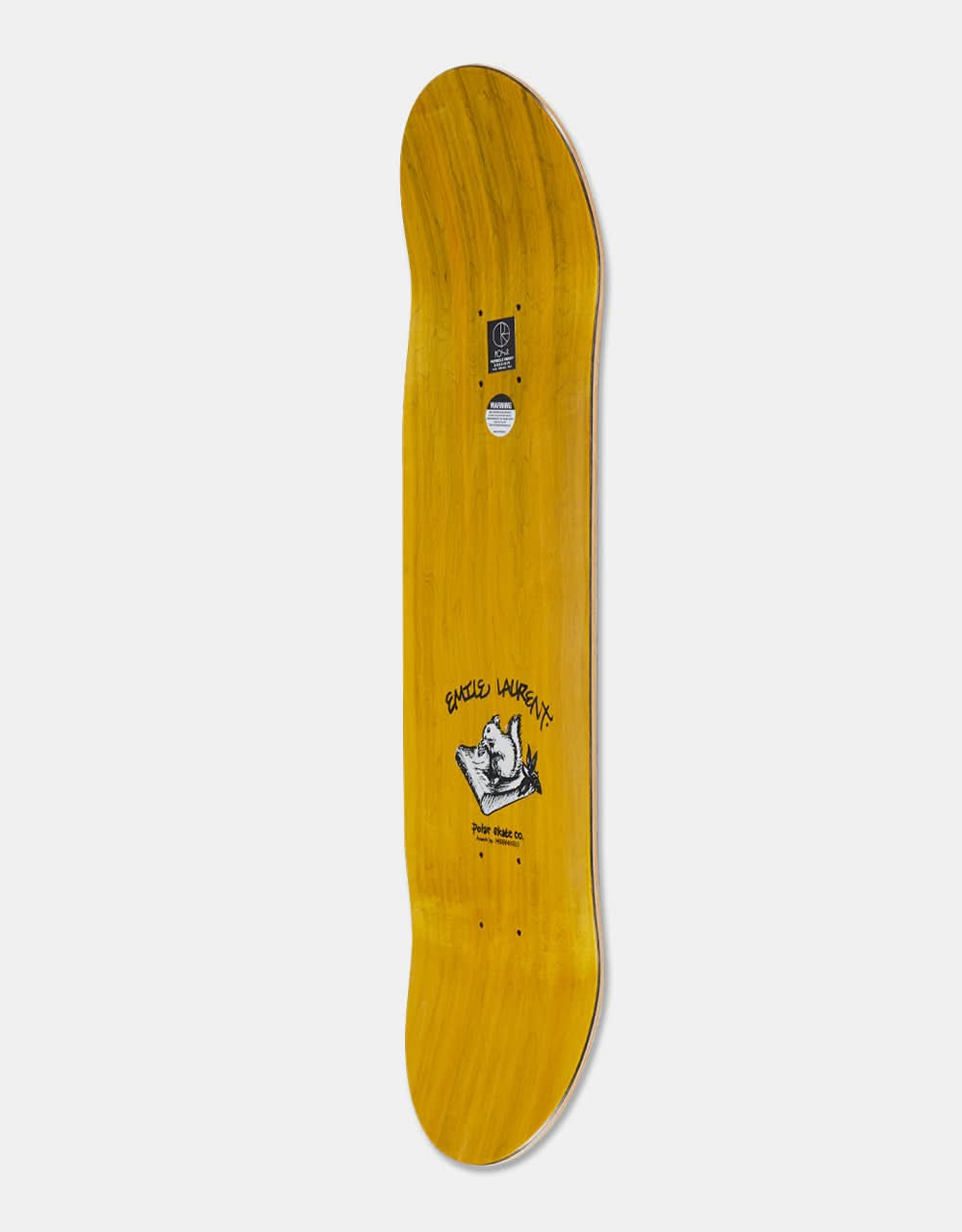 Polar Emile Burnside 2084 Skateboard Deck - 8.125" (Short)