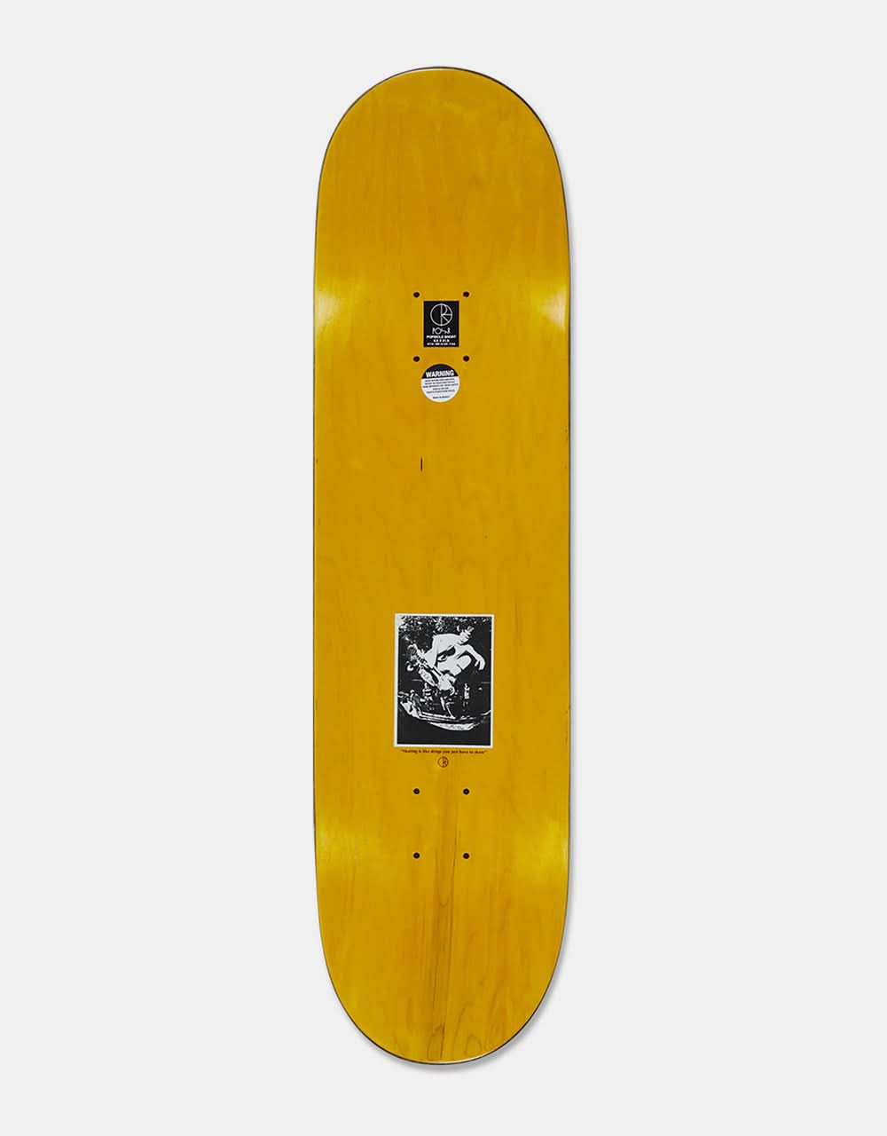 Polar Stenström Tape & Panther Skateboard Deck - 8.75"