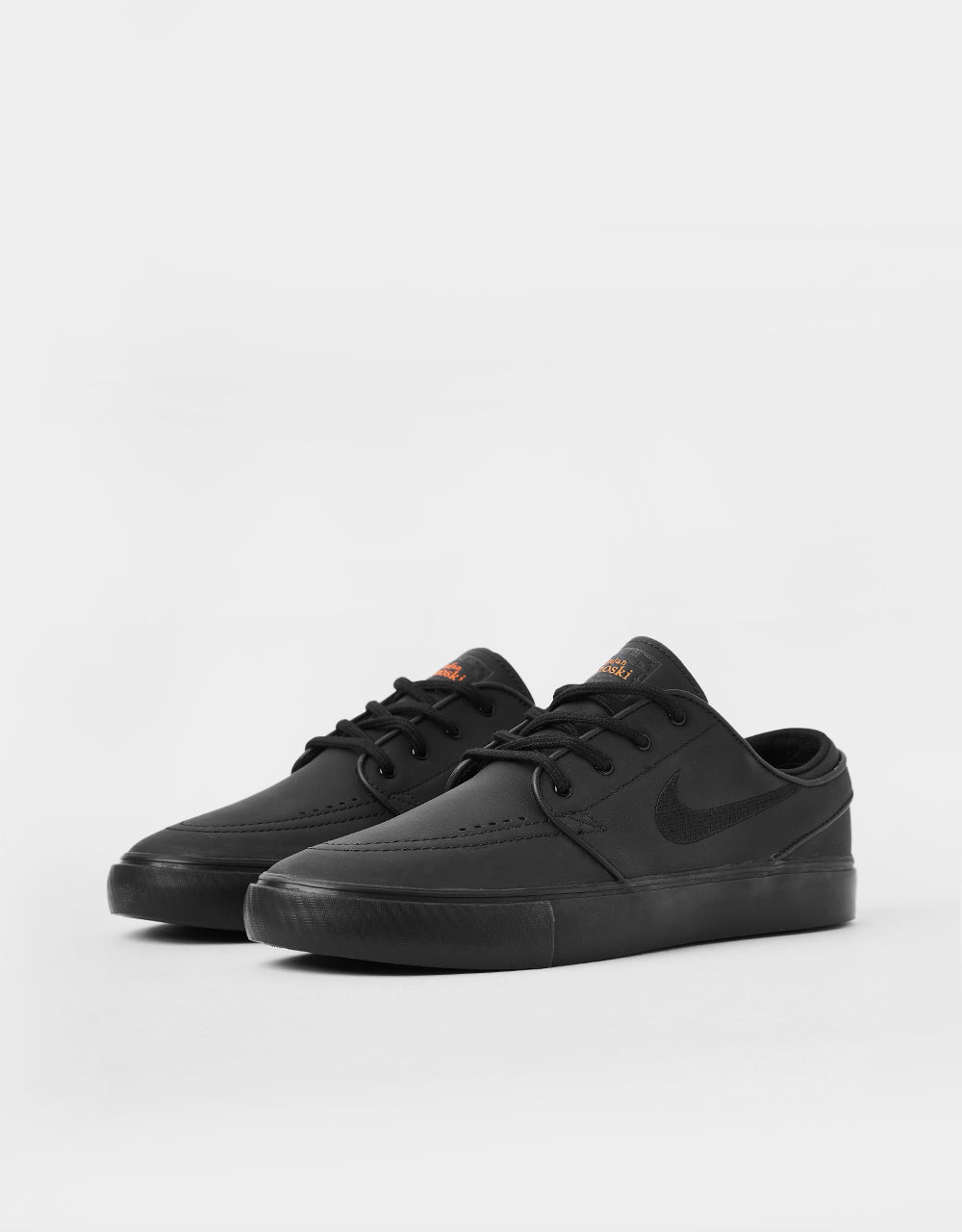 Nike SB 'Orange Label' Zoom Janoski OG+ ISO Skate Shoes - Black/Black-Black-Black-Anthracite-Safety Orange