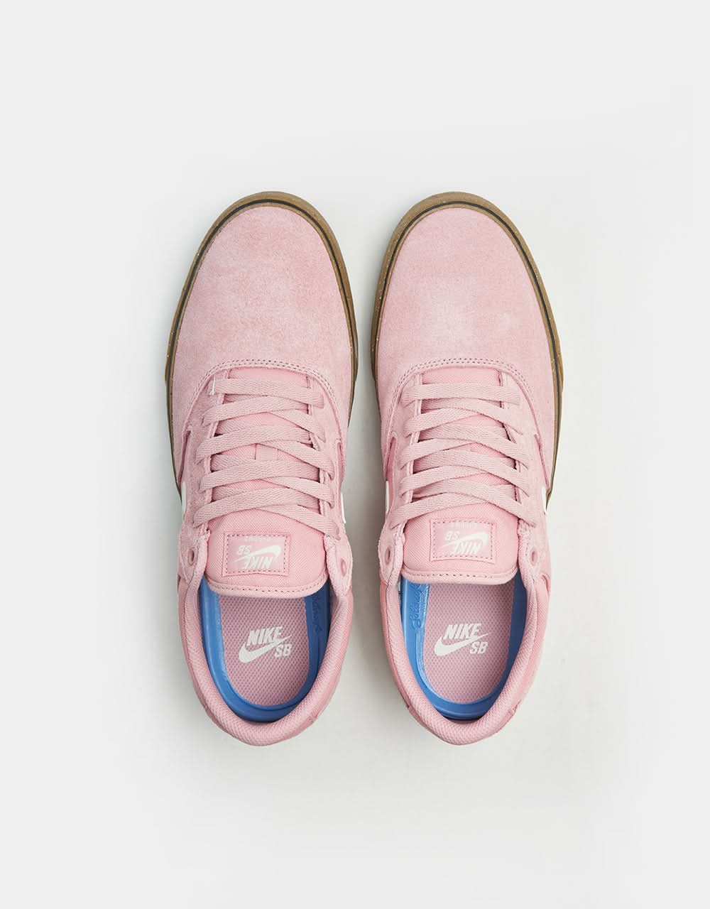 Nike SB Chron 2 Skate Shoes - Pink Glaze/Sail-Pink Glaze-Gum Lt Brown-Black