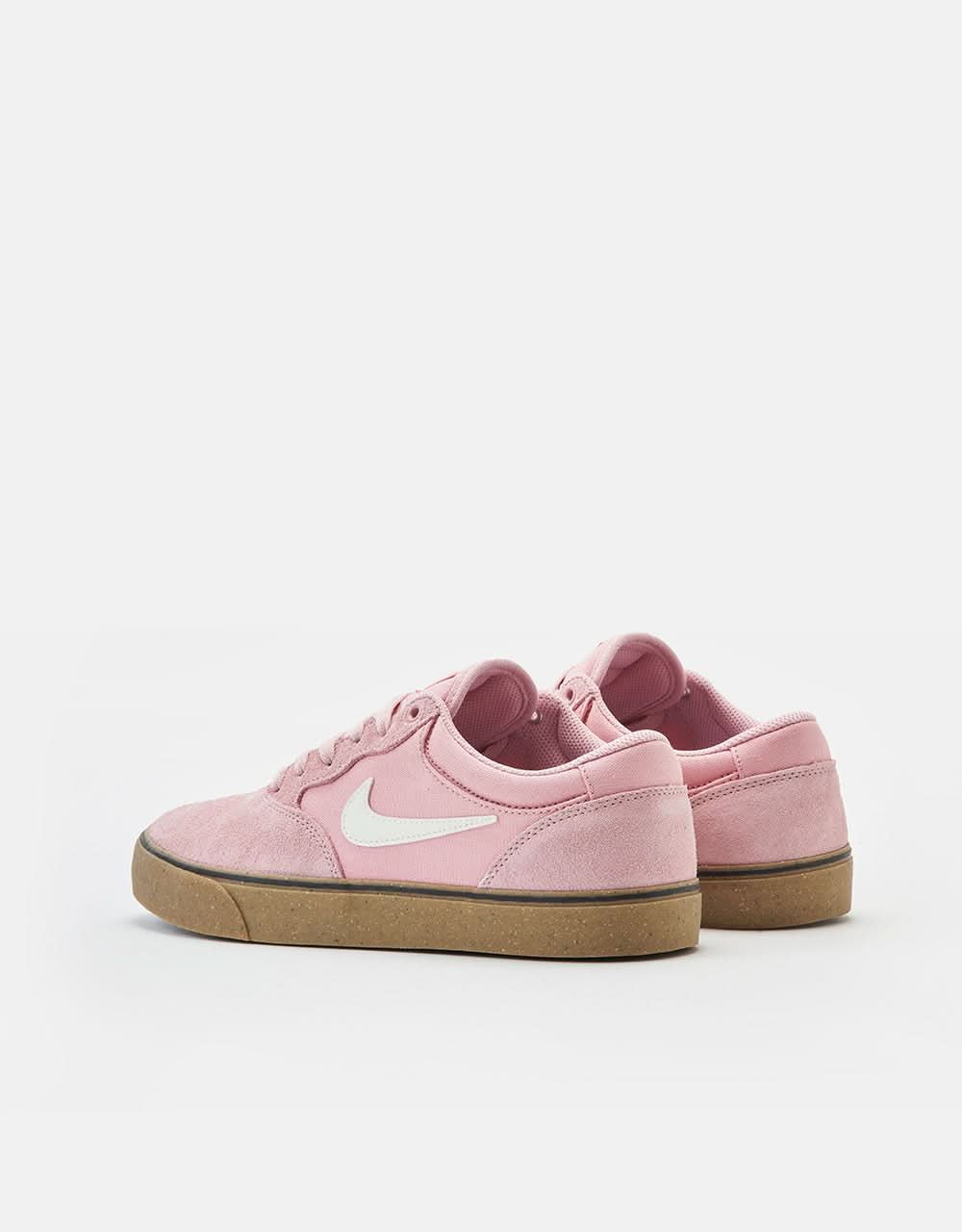 Nike SB Chron 2 Skate Shoes - Pink Glaze/Sail-Pink Glaze-Gum Lt Brown-Black