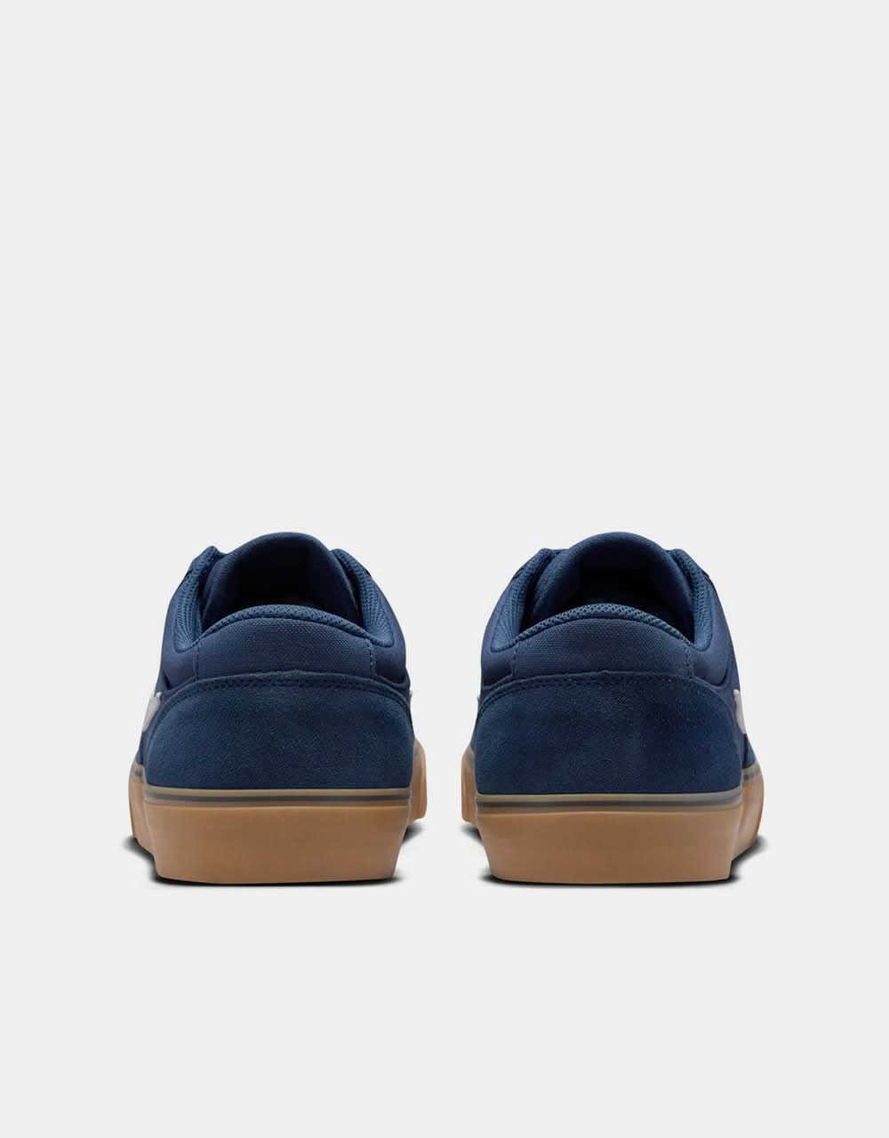 Nike SB Chron 2 Skate Shoes - Navy/White-Navy-Gum Lt Brown-Black