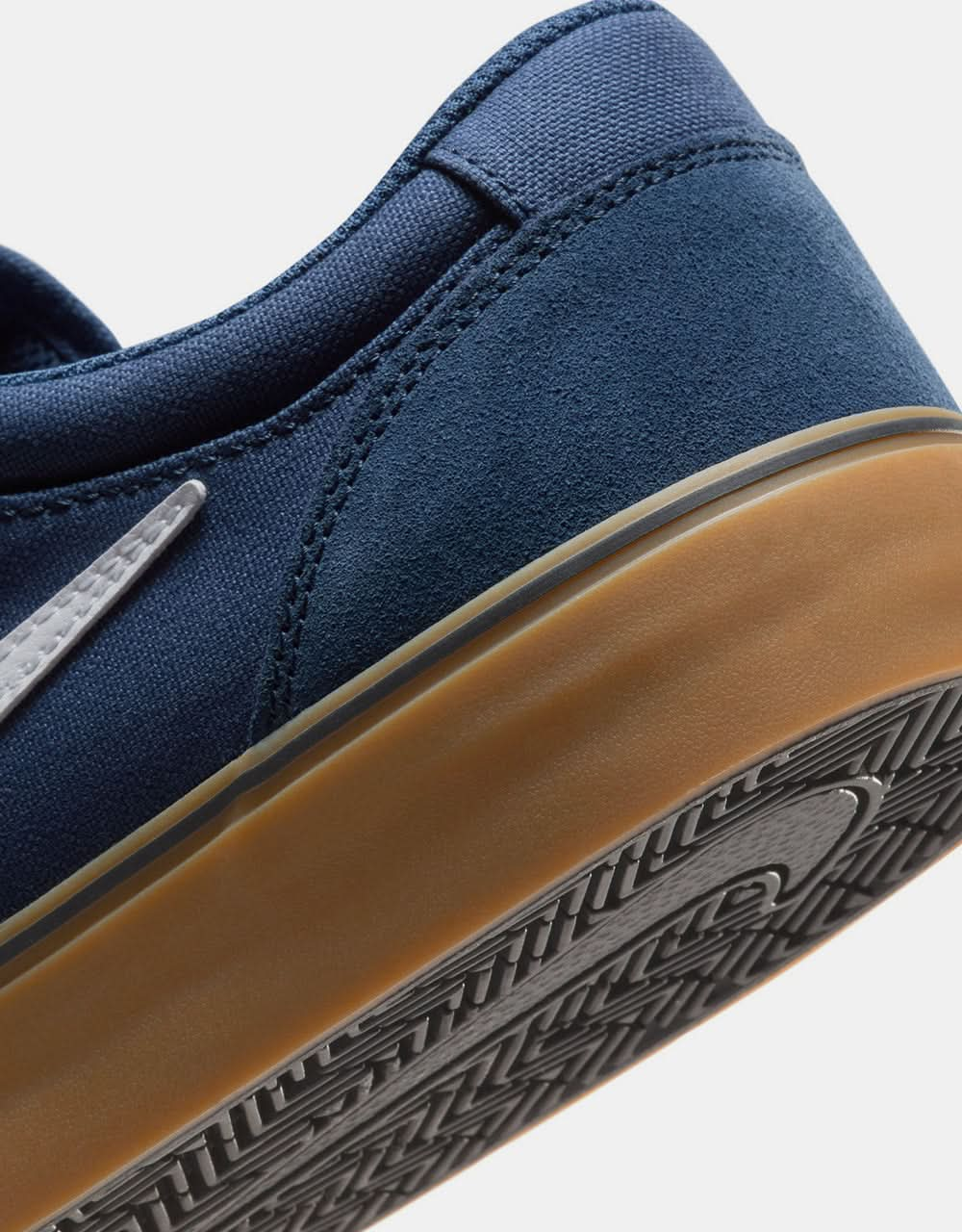 Nike SB Chron 2 Skate Shoes - Navy/White-Navy-Gum Lt Brown-Black