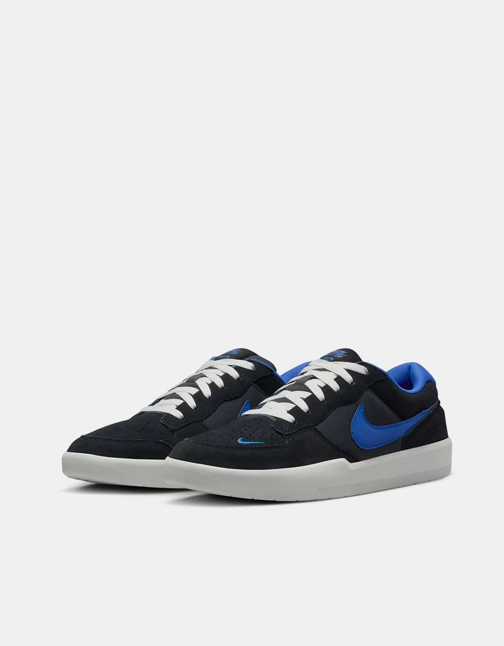 Nike SB Force 58 Skate Shoes - Black/Hyper Royal-Anthracite-Summit White