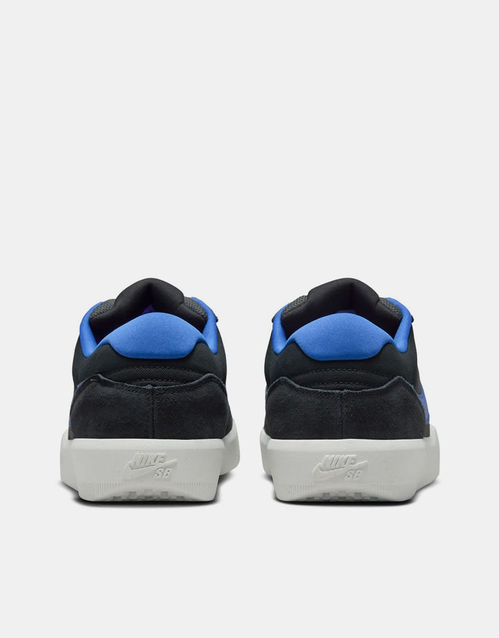 Nike SB Force 58 Skate Shoes - Black/Hyper Royal-Anthracite-Summit White