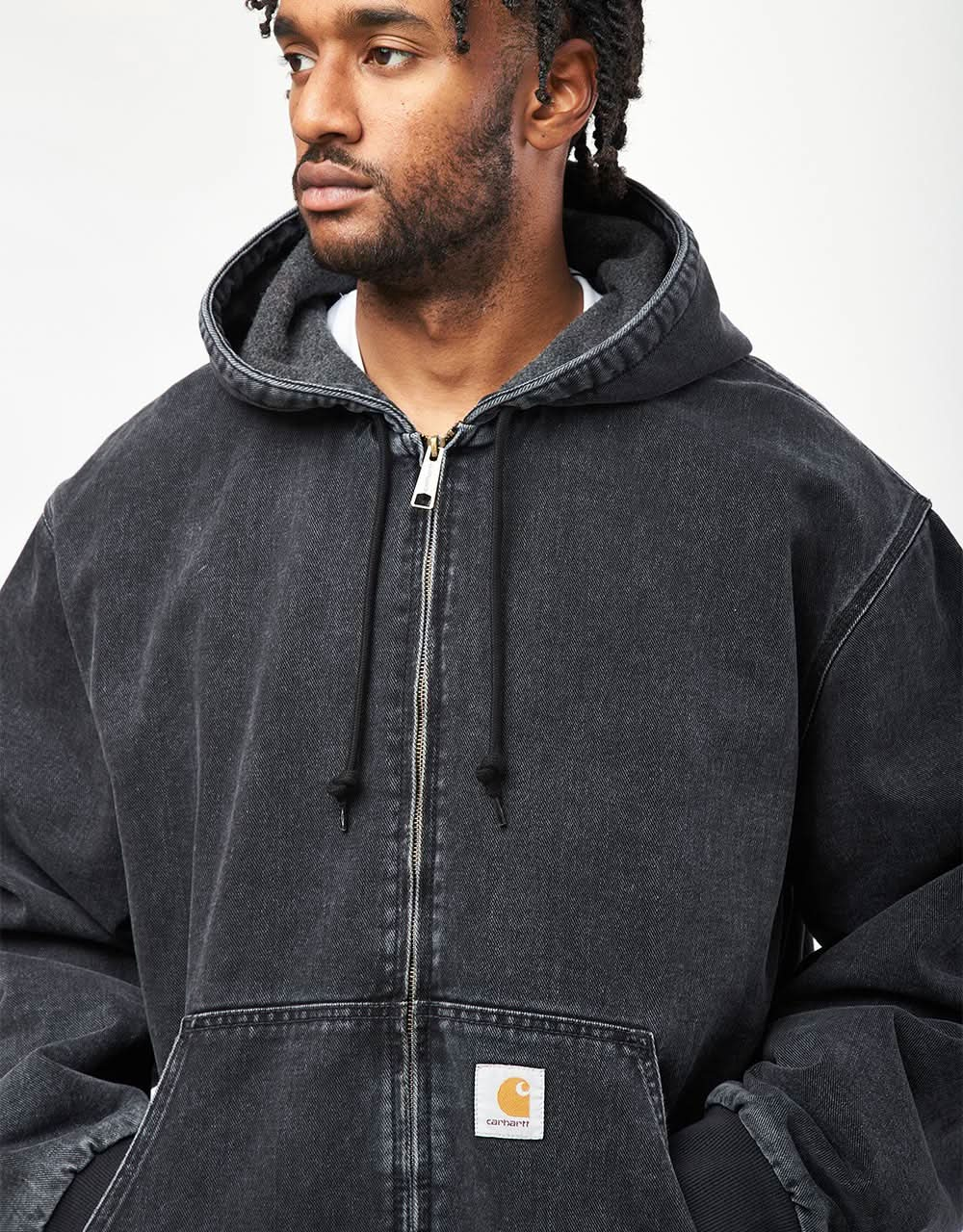 Carhartt WIP OG Active Jacket - Black (Stone Washed)