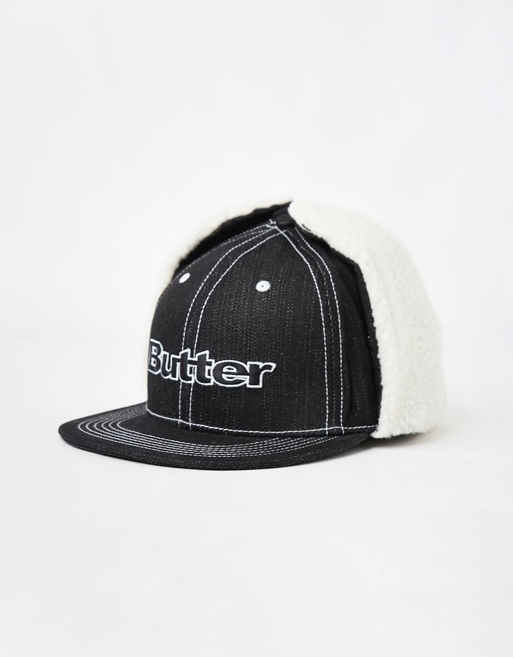 Butter Goods x Adilson Pedro Flap Cap - Black