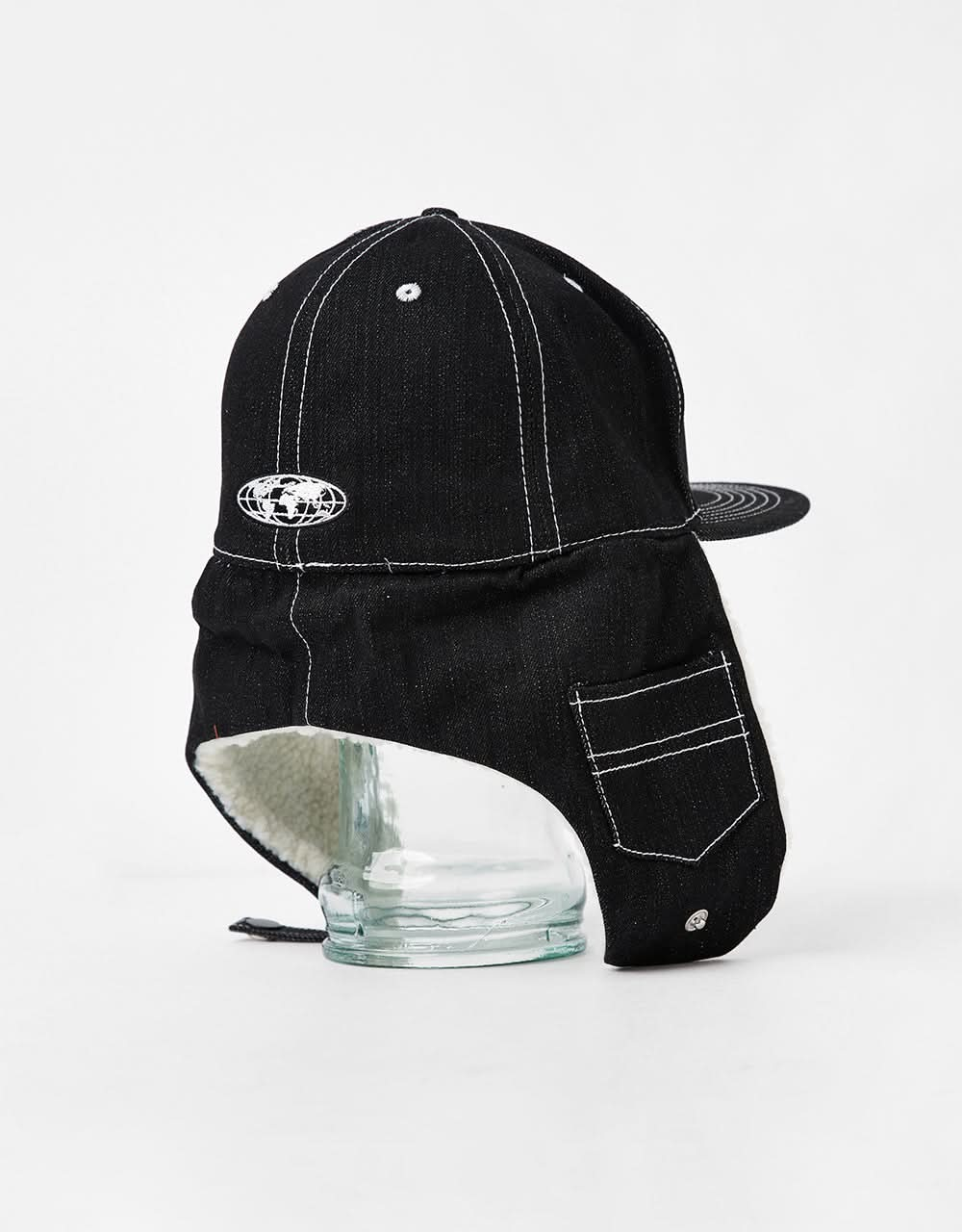 Butter Goods x Adilson Pedro Flap Cap - Black